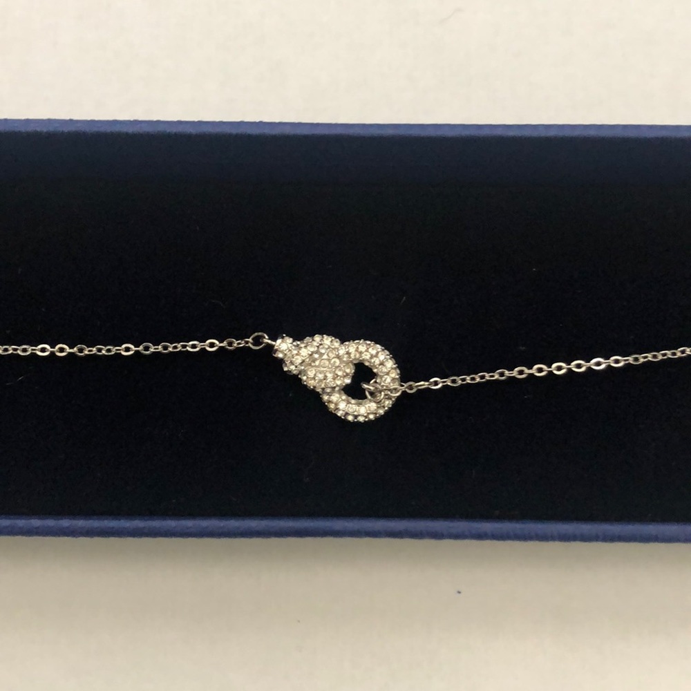 Swarovski bracelet with diamond accents